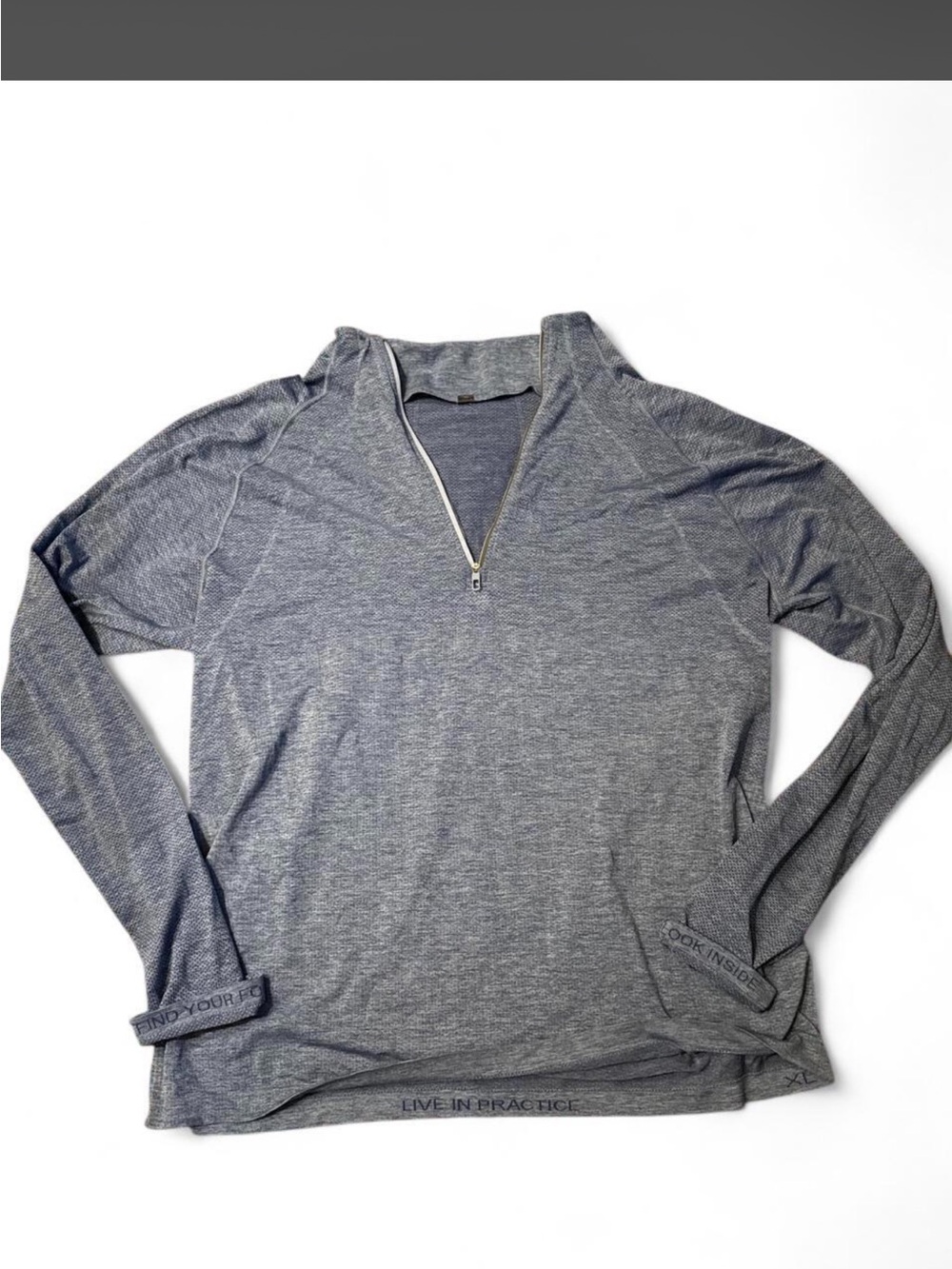 Lululemon Men's Quarter-Zip Performance Sweater -